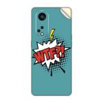 GADGETSWRAP Printed Vinyl Skin Sticker for Oppo Reno 8T (5G) - wtf