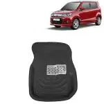 Kingsway 3D Car Floor Mats For Maruti Suzuki Wagon R Stingray, Model Year : 2014 - 2018, Color : Black, PVC, Set 5 Piece