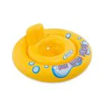 KidsZeeNie My Baby Float Inflatable Kiddy Floats Swimming Ring Tube with Backrest for Toodlers| Kids Floater for Swimming Pool with Leg Holes & Diaper Style Anti Flip for Kids Age 1-2