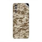 GADGETSWRAP Premium Material Skin Vinyl Decal Sticker Compatible With Oppo F15 - Mustard Camo