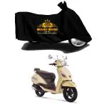 Shanky Brand : Cover Water Resistant Body Cover For scooty body cover TVS Jupiter 125, Honda Activa 125, Suzuki Color Black