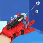 GIFTIYA spiderman Web Shooter Launcher Wrist Gloves Guns & Darts toys For Kids | Multicolor | Set of 1 | Piece of 5