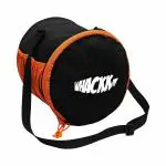 WHACKK Kick Black Orange Polyester Kit Bag