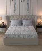 TRIDENT Flora Peach 100% Cotton 3-Piece Set Home Essentials Bedding Sheets and Pillowcases