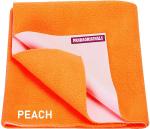 Pandaoriginals Cotton Baby Bed Protecting Mat (Peach, Medium)