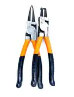 PERFECT TECH CIRCLIP PLIER 2 PCS COMBO (internal straight+internal bend) SIZE-7 INCH/ 175 MM