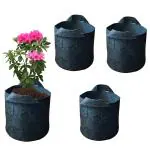 Grow Bag ( 10*10 Inch) SWATRIC Grow Bags 400 GSM Non Woven(Geo) Fabric Gardening Pots Suitable for Indoor and Outdoor Gardening |Grow Fruits, Flower and Vegetables|