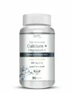 Vokin Biotech Calcium with Magnesium, Vitamin D3 & Vitamin K2- Mk-7 - Support Bone Health- 540mg - (90 Capsule)