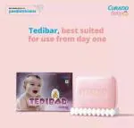 RUSHANT CURATIO Tedibar Baby Bathing Bar, 75 gm