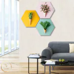 True Decor Wooden Wall Hanging Room Decoration Items For Home/Office/Bedroom/Gift || 3D Effect Designer Wall Decor For Living Room || Set Of 3 Wall Hangings/Paintings For Home Decoration