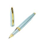 Auteur 156GJRP Metallic Brass Blue Ink Ball Pen