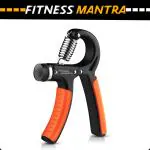 Fitness Mantra 10KG To 40KG Weight Adjustable Hight Quality Orange Color Hand Gripper