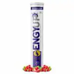 ENGYUP Glutathione with NAC & Vitamin C For Glowing and Radiant Skin, Strawberry Flavor (20 Effervescent Tablet)