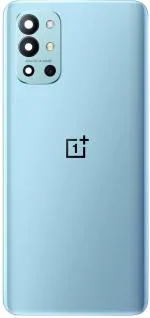 PURPLESAVVY Lake Blue Glass With Camera Ring Lens Back Panel For Oneplus 9R