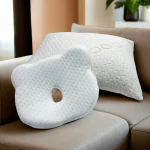 Sleepsia Kids Pillow Combo: Ultra Soft Microfiber Pillow for Kids with Memory Foam Baby Head Shaping Pillow