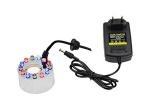 Flickkerbox Saif 12 LED Multicolor Changing Mist Maker Fogger Water Fountain Pond Light