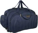 FEDRA Blue Polyester Strolley Duffle Bag - 60 L