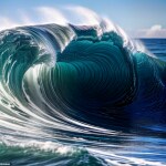 Love Creation A4 Size poster print for creative wall art- endless-wave-7385( Sticker)