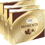 FERRERO ROCHER Moments 139.2 g (Pack of 3) Truffles (3 x 139.2 g)
