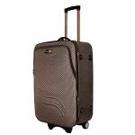 Skyline Green Polyester Trolley Bag or Suitcase Bag Number Lock with 2 Wheel -22 inches-Green (S-859_new-22-F)