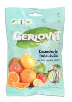 Geriovit Sugarfree Sour Fruits Candies 75g