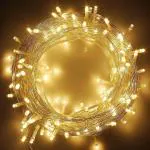 Desidiya Polypropylene Led Rice Light For Decoration Strip&Series Light For Indoor Outdoor Decoration 12 Meter (Warm White),5 Centimeters