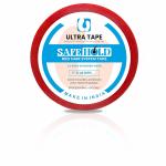 SAFEHOLD Hair Patch Red Tape| Hair Wig Red Tape| Ultra Hold Tape| Double-sided Hair Patch Red Tape| Polyster Red Tape| Waterproof| Maximum Hold upto 2 weeks_Red_1 inch_25 Mtrs, Tap, Waterproof, Sticky, Hair, Double-sided, PACK OF 1