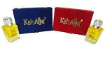 KAH ATTAR Bold Organic Unisex Luxury Perfume Gift Pack Set for Men and Women 50 ml (pack of 2)