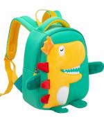 WISHKEY Waterproof Dinosaur Bag For Boys & Girls Dino Mini Backpack for Kids