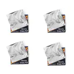Shopdop Black Mamba Hookah Aluminum Foil 40 Microns (Pack of 4) | 1 Pack - 50 sheets | Total 200 Sheets with Pins Inside | High Quality Pre Cut Shisha Foil