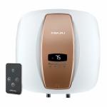 Bajaj Calenta Digi Storage 15-Litre 5-Star Water Heater for Home| Digital Temperature Display| Remote Controlled| Swirl Flow Technology| 7-Yr Tank Warranty by Bajaj| White/Gold Geyser 15 Litre