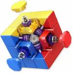 Hawkister MoYu Super RS3M 2022 3x3 MagLev Speed Cube, MoYu RS3 M MagLev Professional 3x3 Stickerless Speed Cube, Upgraded Ver. of The Moyu RS3M 2021 & 2020 (Super RS 3M Series MagLev Pro Version)