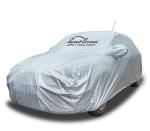AutoFurnish AERO 100% Waterproof Car Cover for Audi Q5 | 30% Thicker GSM | Soft Cotton Lining | UV Reflective Layer | Triple-Stitched | Elastic Bottom | Mirror and Antenna Pockets | Luxury Stylish Car Accessories (Silver)