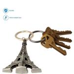 StealODeal Silver Car And Bike Stainless Steel Eiffel Tower Key Chain