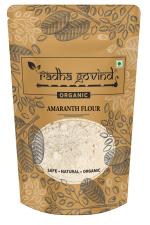 Radha Govind Organic Amaranth Flour | Rajgira Flour | Ramdan Whole Grain Flour Gluten Free 500Gm