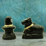 pujaNpujari Shiva Lingam and Nandi Navaratri Golu Dolls Set