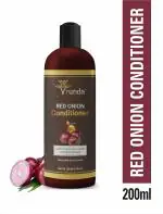 Vrunda Red Onion Conditioner / 200ml / For Damage Hair / Reduces Hair Fall / Healthy Hair