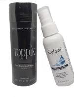 Stylazo Hair Building Fibers for Thickening, & Hair Loss Concealer 27.5+ 35ml spray (35 ml)