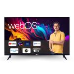 Cine Gold 109 cm (43 inches) True Frameless 4K UHD Smart Android WEB OS LED TV With Dolby Digital Sound & Air Mouse Remote 1.5GB/8GB