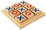 BKDT Marketing Classic Tic Tac Toe Toy Game Zero and Cross Game Wooden Tic Tac Toe Game,tic tac Toy XOXO Toys