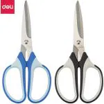 Deli E6001 Soft Touch Scissors, Steel Blades, Assorted, Pack of 2