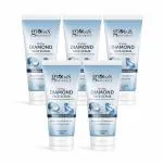 Globus Naturals Diamond face scrub pack of 5