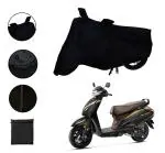 Riderscart Waterproof Two Wheeler Body Cover with Storage Bag for Honda Activa 6G STD 109 CC (Black)