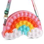 JUBLYN White Canvas Cloud Sling Bag (Pop It Bag 1)