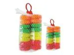 Agnirva Sanicubes Air Freshener Floral Fragrance Blocks for Urinal Bathroom with Long lasting aroma Colored Naphthalene Balls (Pack of 24 Cubes)