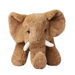 FUN ZOO Soft Plush Stuffed Animal Royal Elephant Brown Color 40 CM Gift For Boys and Girls