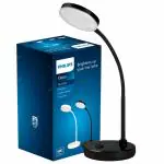 Philips Opus 5W LED Table Lamp | Rechargeable LED Desk/Table Lamp for Study and Office Use | Cool White, Pack of 1