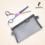 Doberyl jackPro Professional Hair Cutting Thinning Scissor Smooth and Comfortable,Stainless Steel Hairdressing Shears (Rainbow)