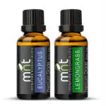 MNT Eucalyptus Oil And Lemongrass Oil For Hair Growth, Skin Care Each 15ml (Combo Of 2)