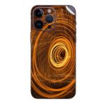 GADGETSWRAP Printed Vinyl Skin Sticker for iPhone 15 Pro - vortex